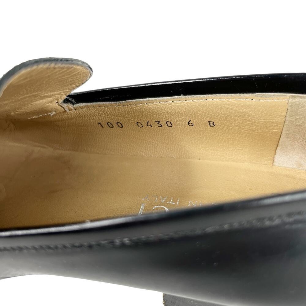 Gucci Womens Loafers Shoes Patent Leather Black 6B 100 0430 - Picture 11 of 11